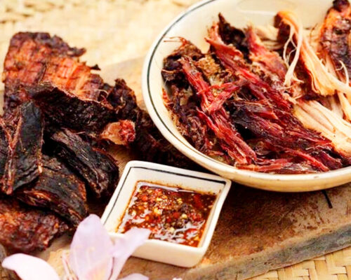 Thịt hun khói Hà Nội