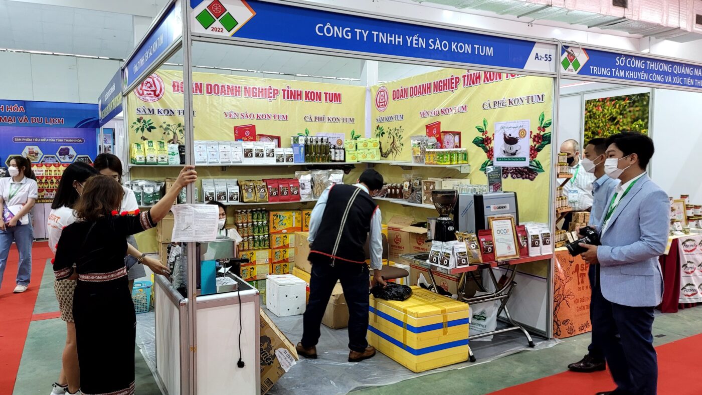 Thịt hun khói Măng Đen tham dự hội chợ Thương mại Quốc tế Việt Nam lần thứ 31 - VIETNAM EXPO 2022